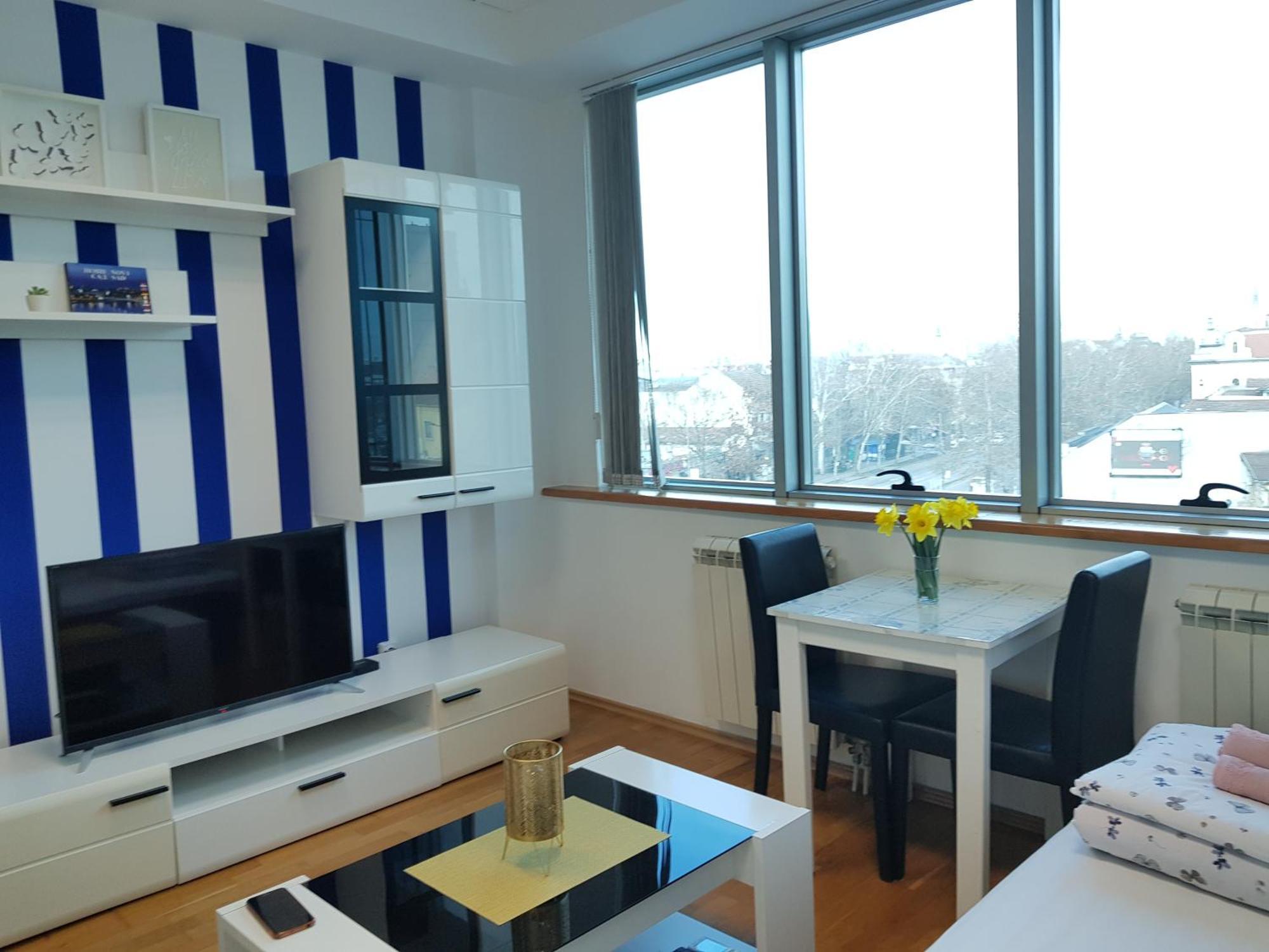 Central Apartment With 24-7 Building Security Novi Sad Exterior photo